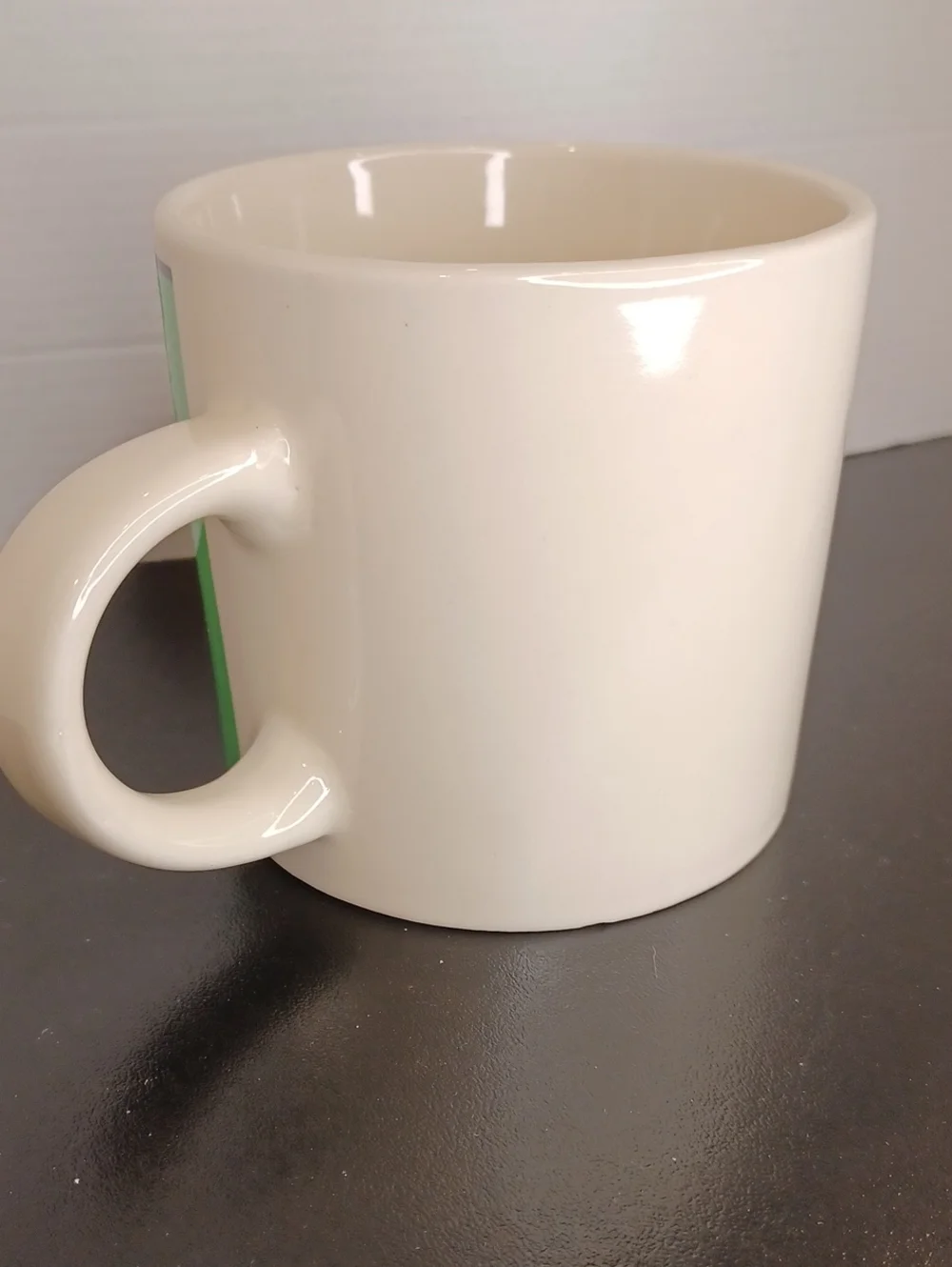 Kasper Monogram Green Coffee Mug Yester Year by Westwood Vintage Collectible '92